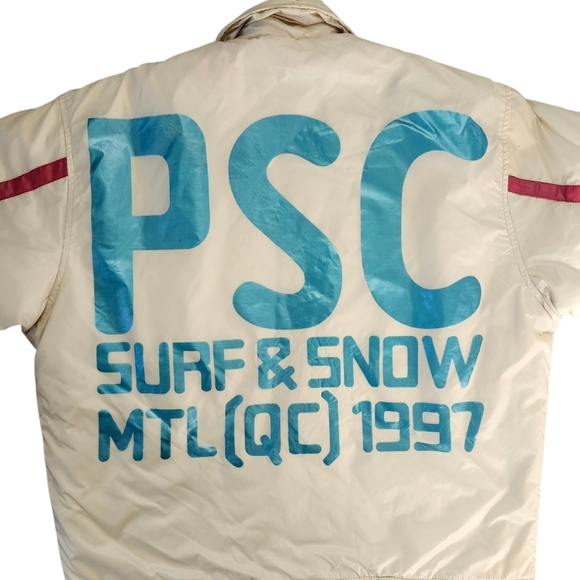 President Stone Other - Vintage PSC Ski Jacket with Blue and Red Accents